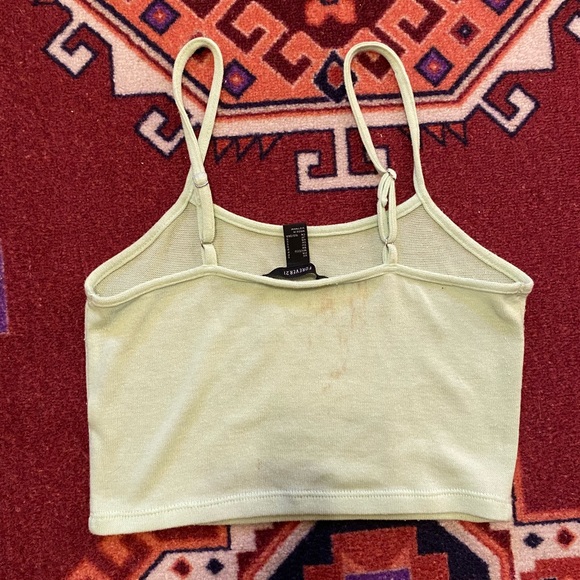 Pastel green tank top - Picture 2 of 3